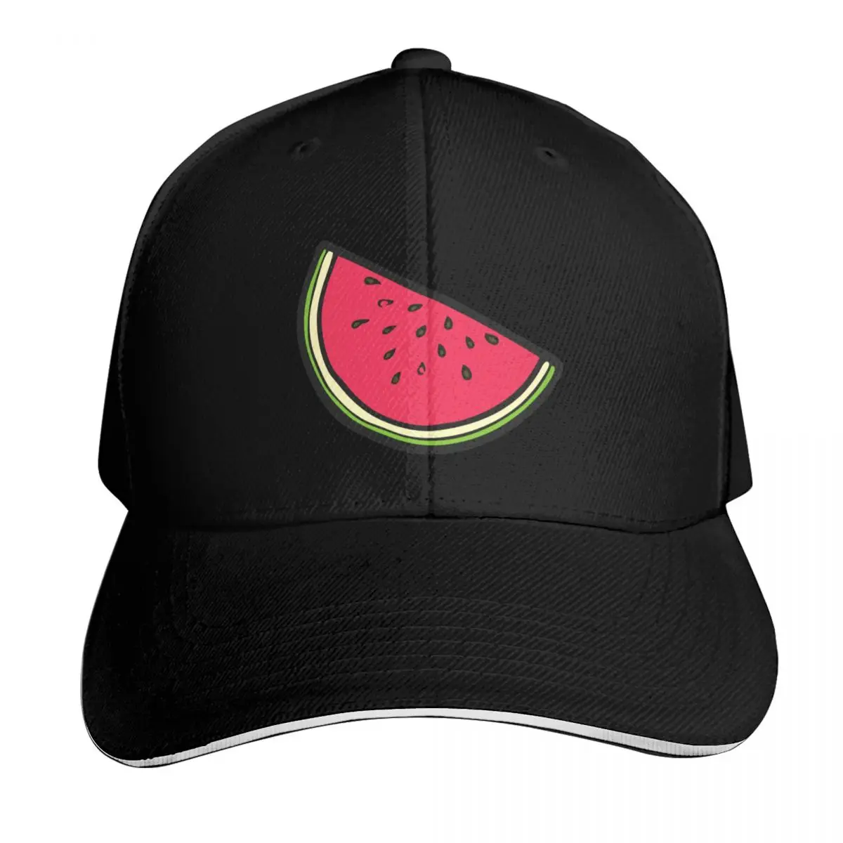 Watermelon Pattern in Pink Baseball Cap Low Profile Unstructured Unisex for Men Women Outdoor Golf Running Hiking