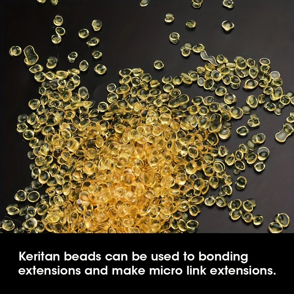 Hot Selling ITALIAN Keratin Glue For Hair Extensions 20/50/100G Keratin Glue Granule  yellow Hair Extension Tools