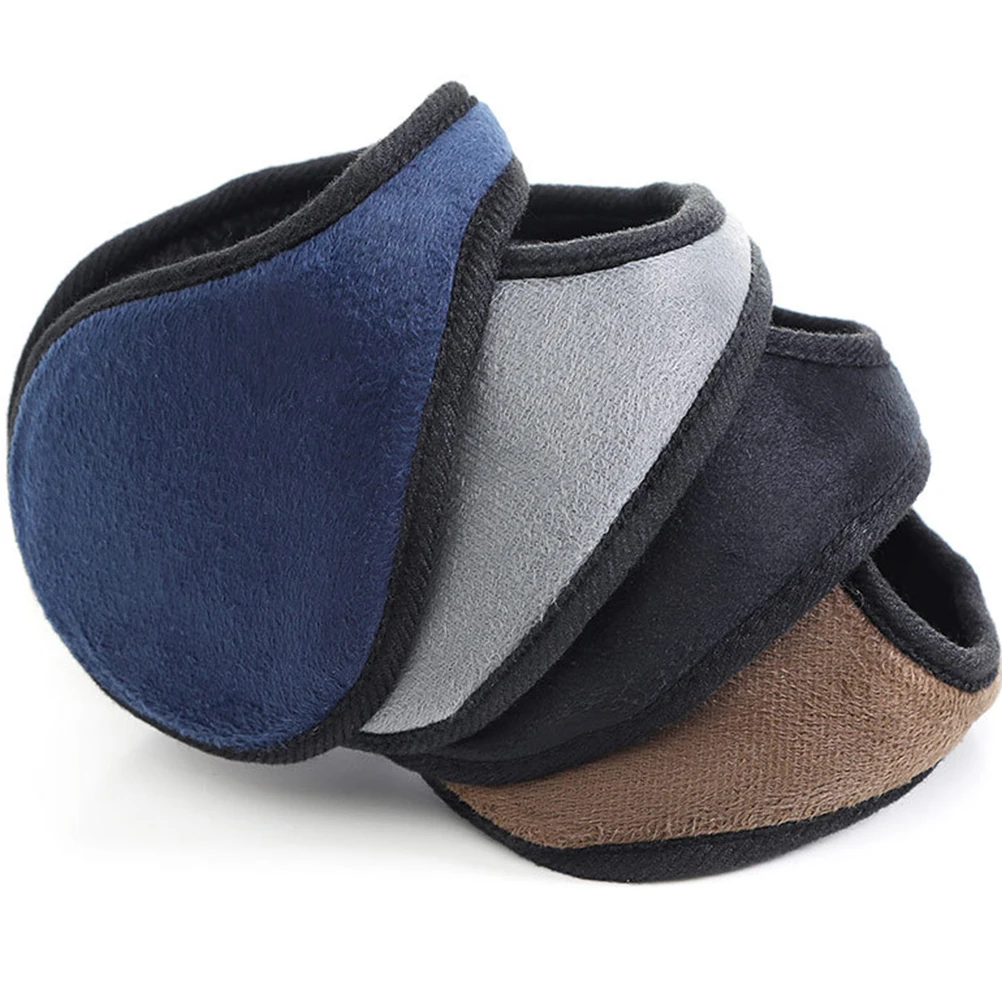 

Warm Earmuffs Winter Ear Warmers Protective Covers Sports Outdoor Unisex Men Lightweight Non shedding Soft Material Ski