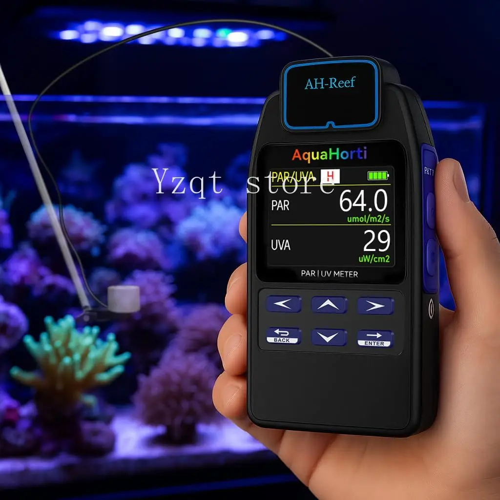 Fish tank PAR meter PAR value tester Coral irradiometer Underwater irradiometer Par meter Waterproof