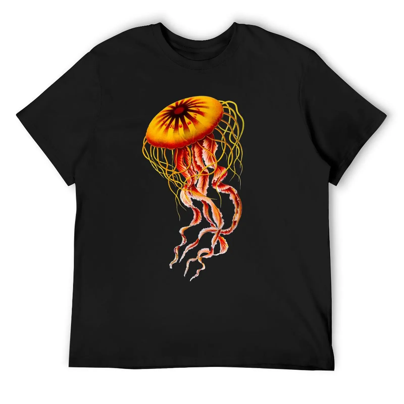 Haeckel Jellyfish T-Shirt shirts graphic tees plus sizes quick drying sublime tee shirts for men