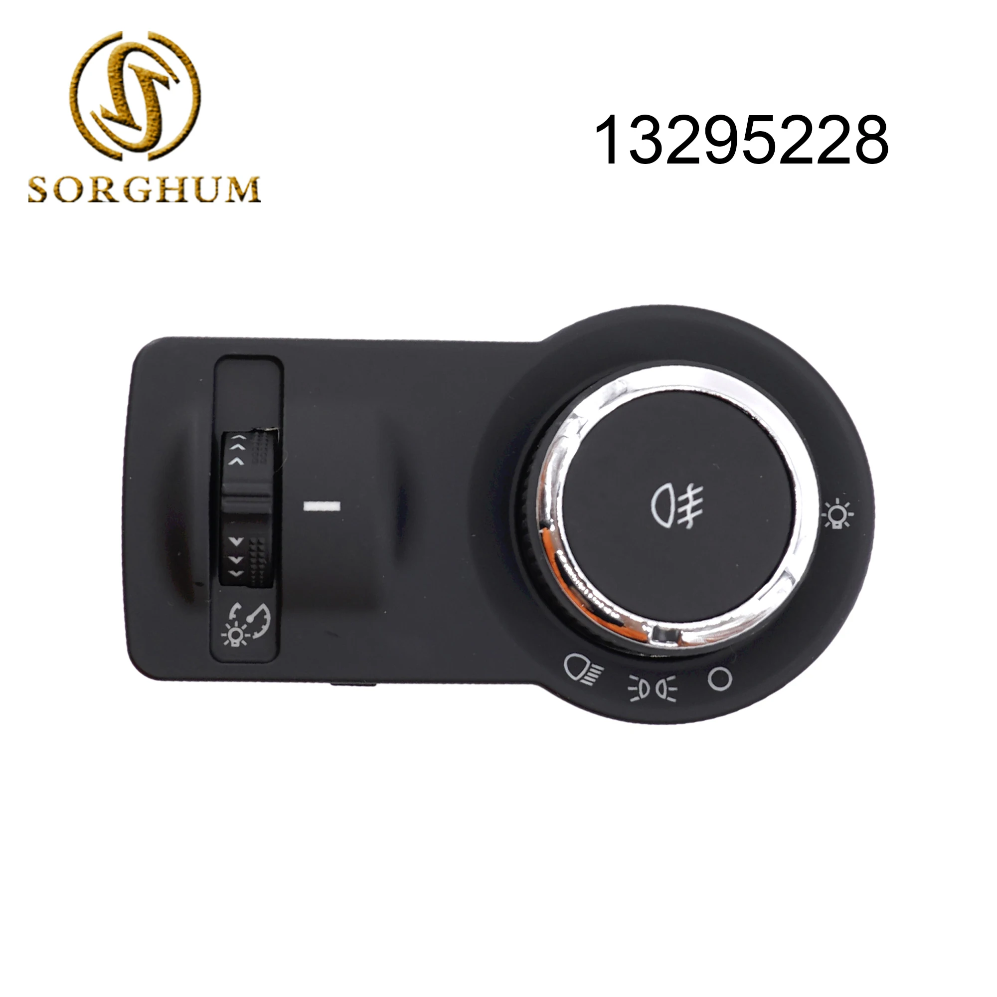 Sorghum 13295228 Car Headlight Control Switch Fog Light lamp Adjust Switch For Buick Encore Chevrolet Cruze Malibu 10108739