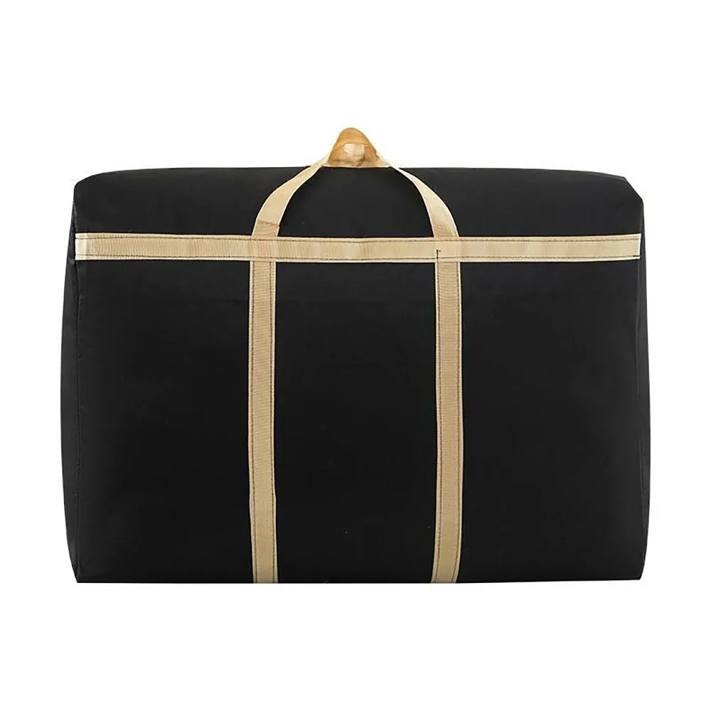 

Сумки для хранения одежды большой емкости, ткань Оксфорд, передвижная сумка для багажа, сумка-тоут с двунаправленной молнией, пакет для дома, путешествий