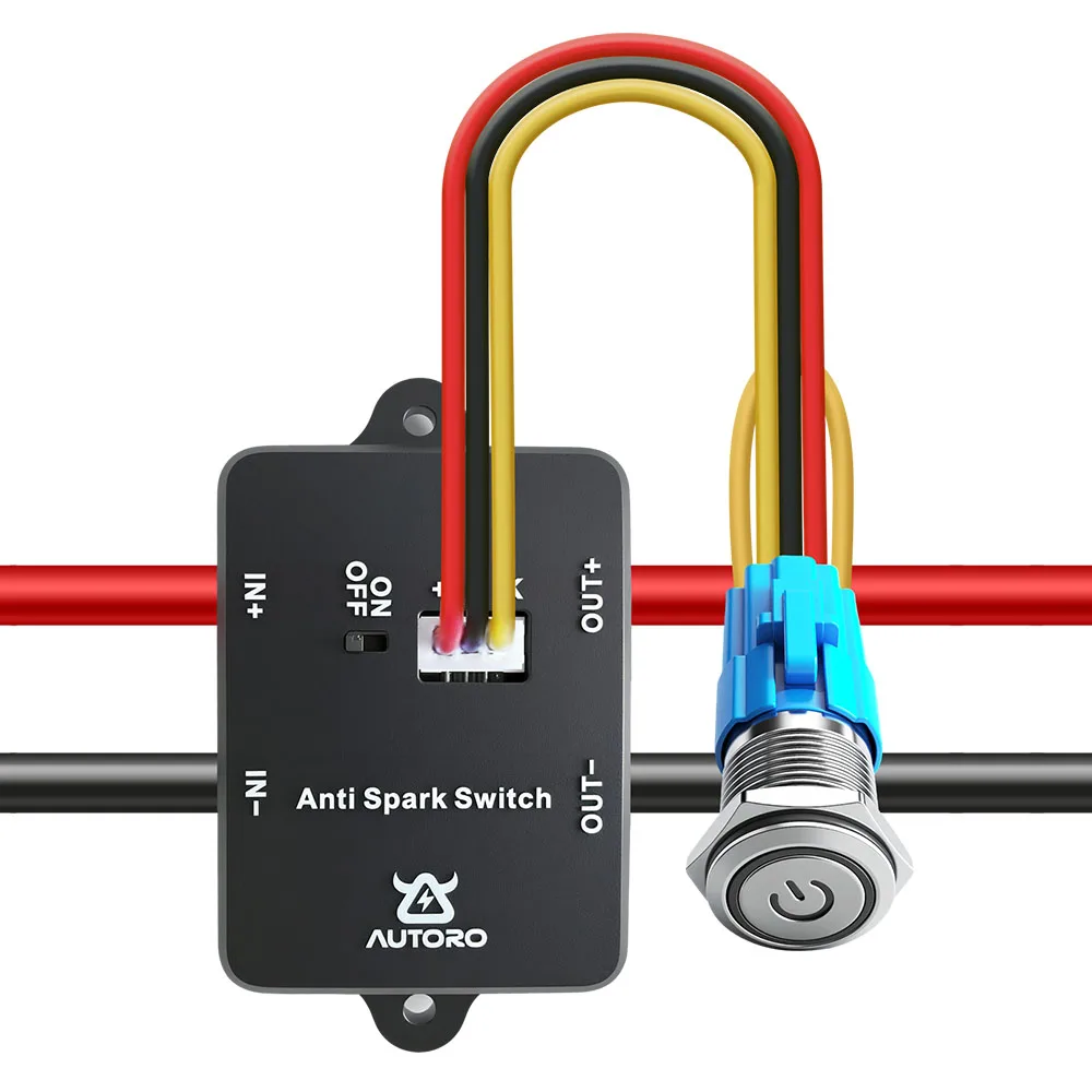 AliExpress NONE Autoro AS100 Anti Spark Power Switch 100A 84V DC – XT90 Connector for ESC Electric Skateboard Scooter RC Car Boat E-Bike,etc