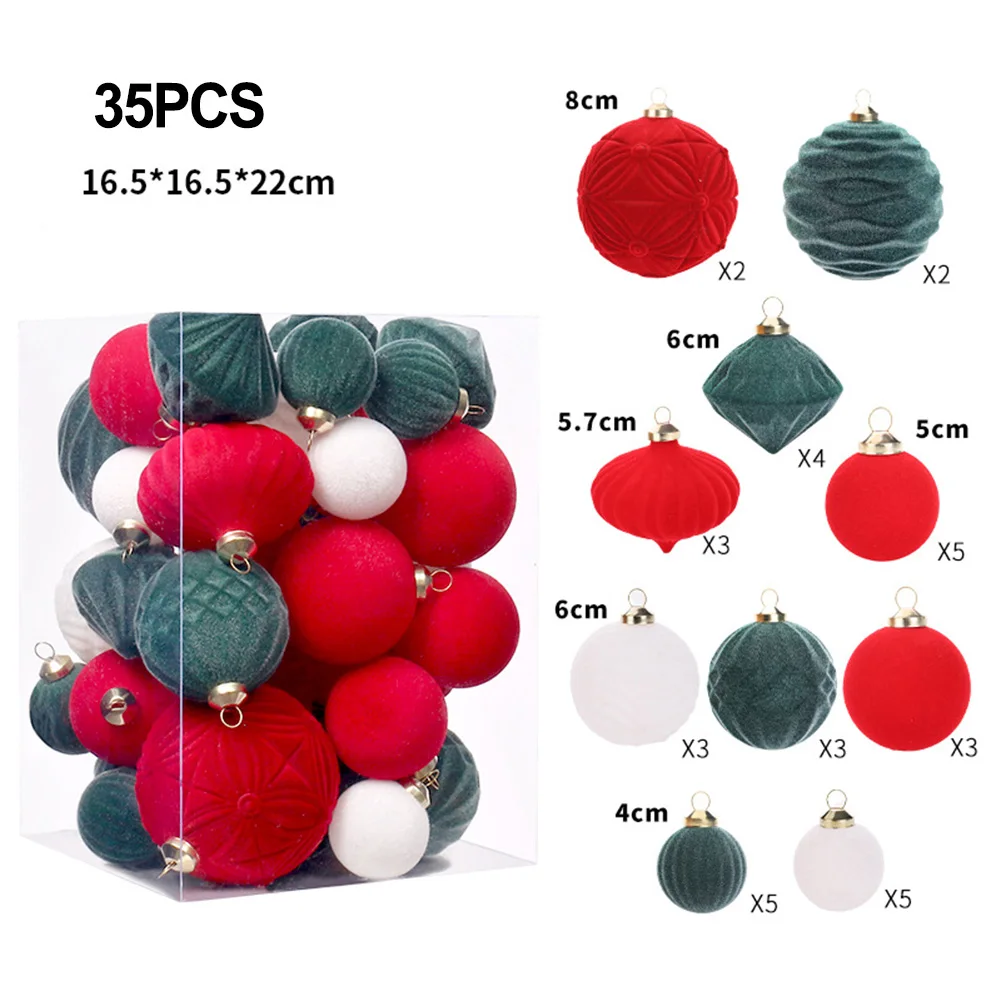 Christmas Celebrations Christmas Balls Versatile Holiday Tree Decor Festive Balls Festive Decor Anniversary Decorations