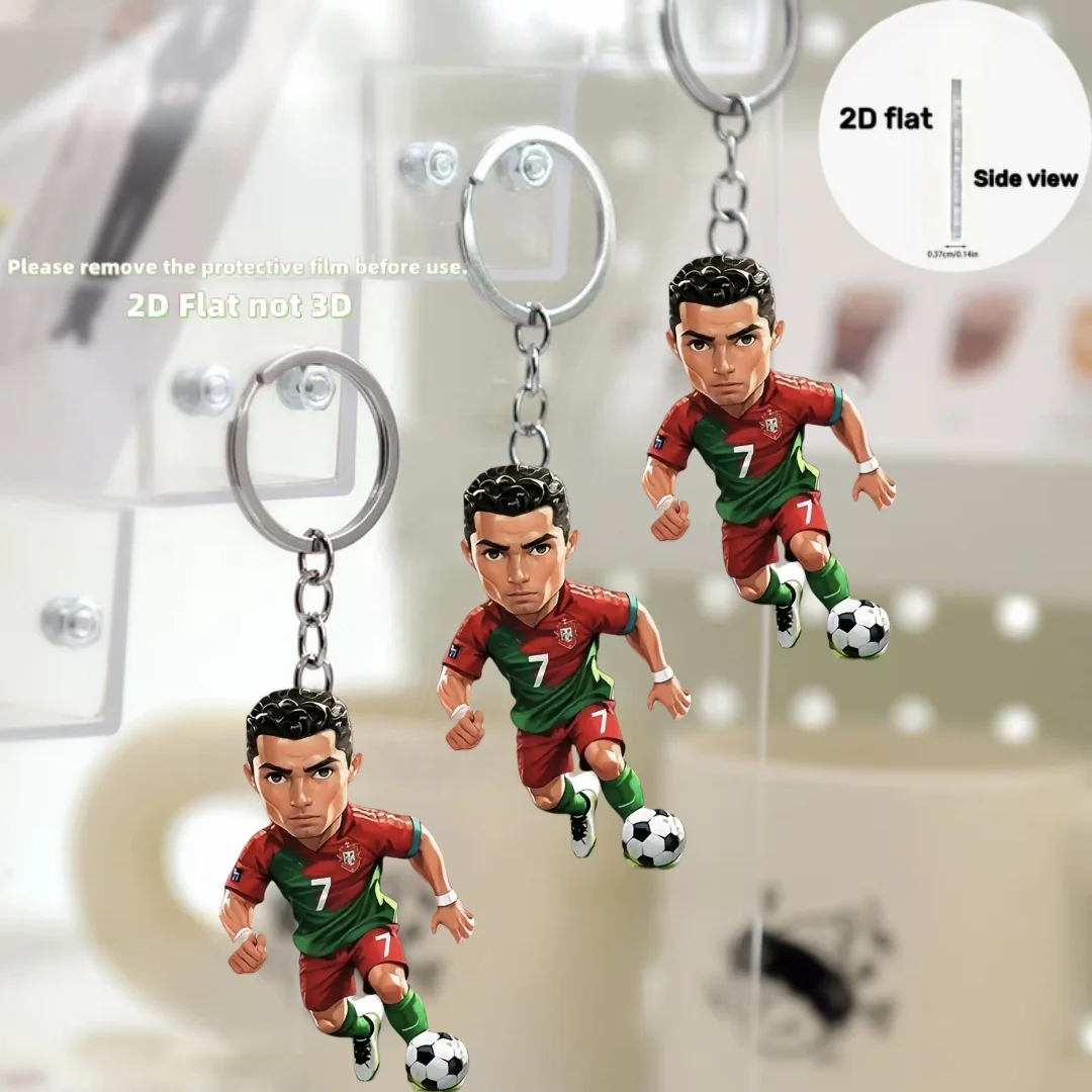 Ronaldo keychain-AliExpress