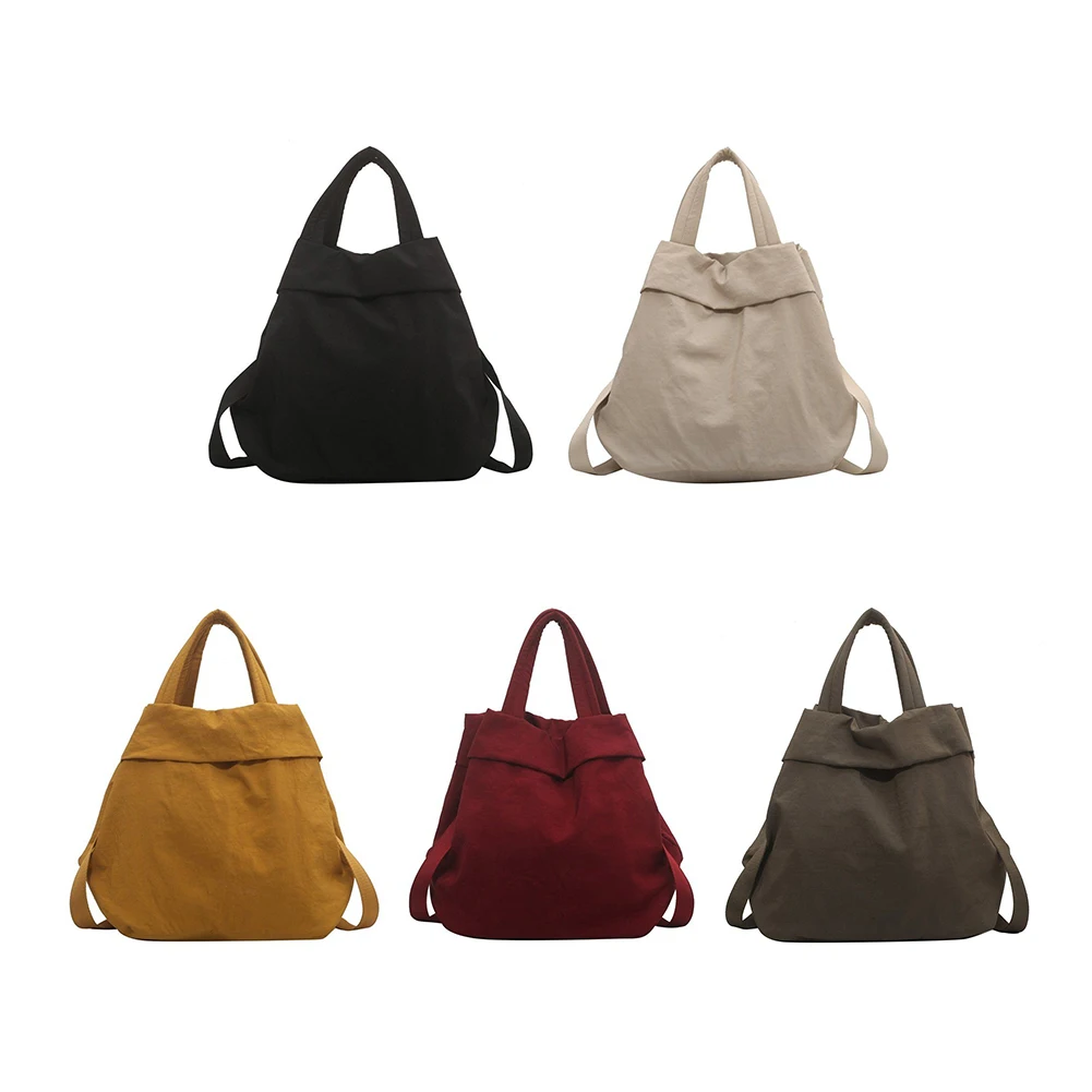 

2022 Women Shopper Canvas Shoulder Crossbody Bags Tote Bag Female Solid Waterproof Large Capacity Bag Ladies Designer Handbags