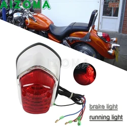 Motorcyc Taillight Brake Stop Light for Yamaha Harley Kawasaki Vulcan 650 900 Honda Shadow Sabre GL VT 1100 1200 400 500 700 750