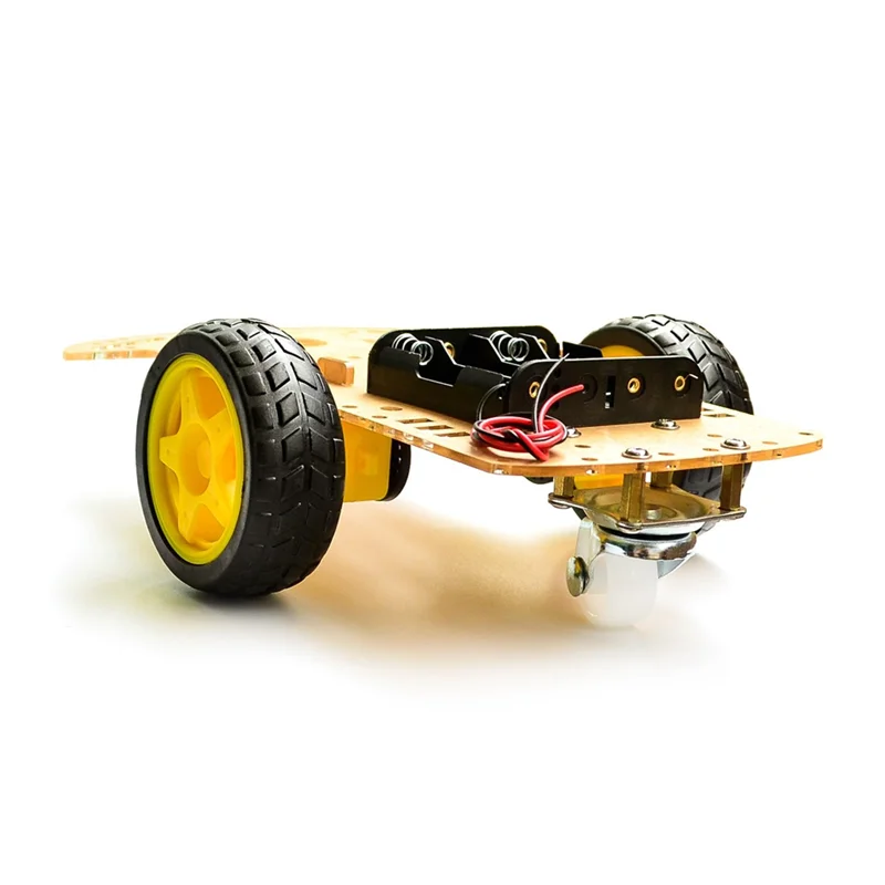 【NEW USER EXCLUSIVE】Diy Kit 2WD Robot Smart Car Chassis Kits With Speed Encoder DIY Education Robot Smart Car Kit