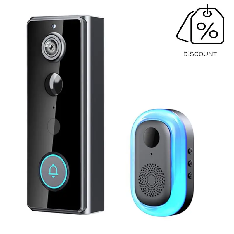 ABMF-جرس باب لاسلكي مع كاميرا جرس الباب كاميرا جرس الباب اللاسلكية كاميرا لاسلكية في الهواء الطلق