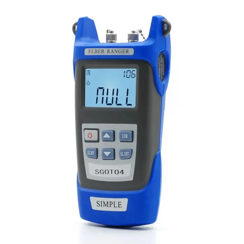 SGOT04 Mini OTDR Handheld 60KM Fiber Optic Cable Breakpoint Locator VFL Fiber Optic Rangefinder High-precision Reflector