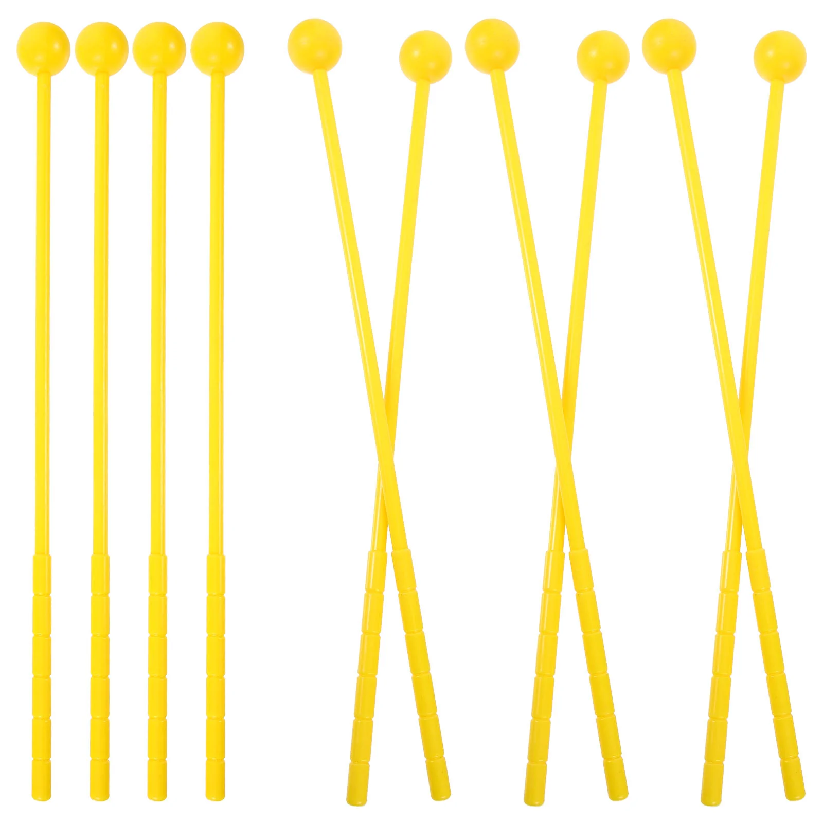 

10pcs Tongue Drum Mallets Kids Stage Performance Percussion Drumsticks Plastic Marimba Drum Sticks performance drumsticks