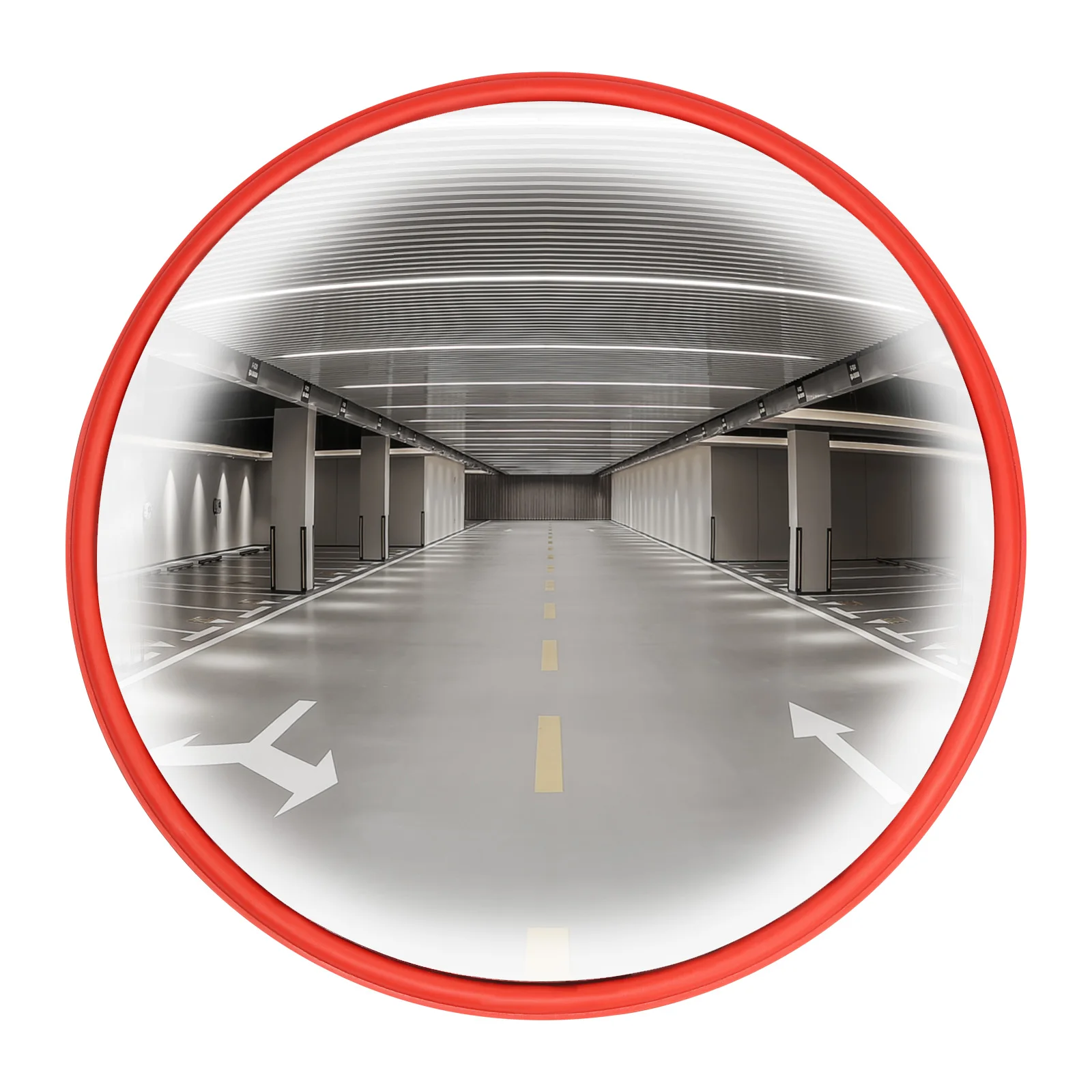 

Convex Traffic Mirror 18"(45cm) Corner Mirror for Blind Spot, Garage, Warehouse, Business, Office & Traffic Security, Safety