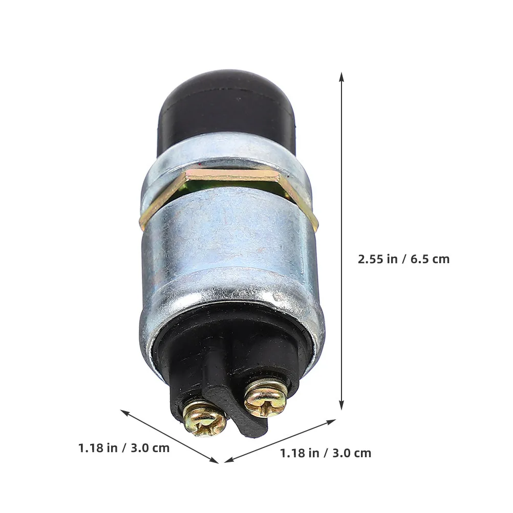 Waterproof Car Start Button Push Button Starter for Horn Activation, SUV Truck Off-Road Use, Quick Mount