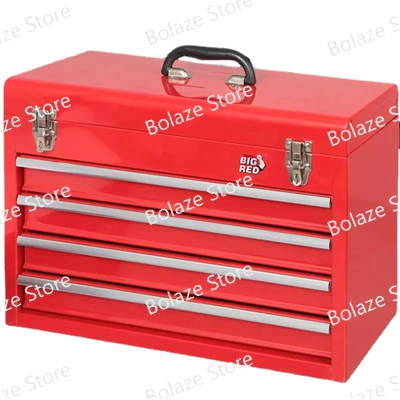 Portable Multi-function Toolbox, Household Set, Combination Tool Storage Box, Double-Layer Drawer, Repair Tool
