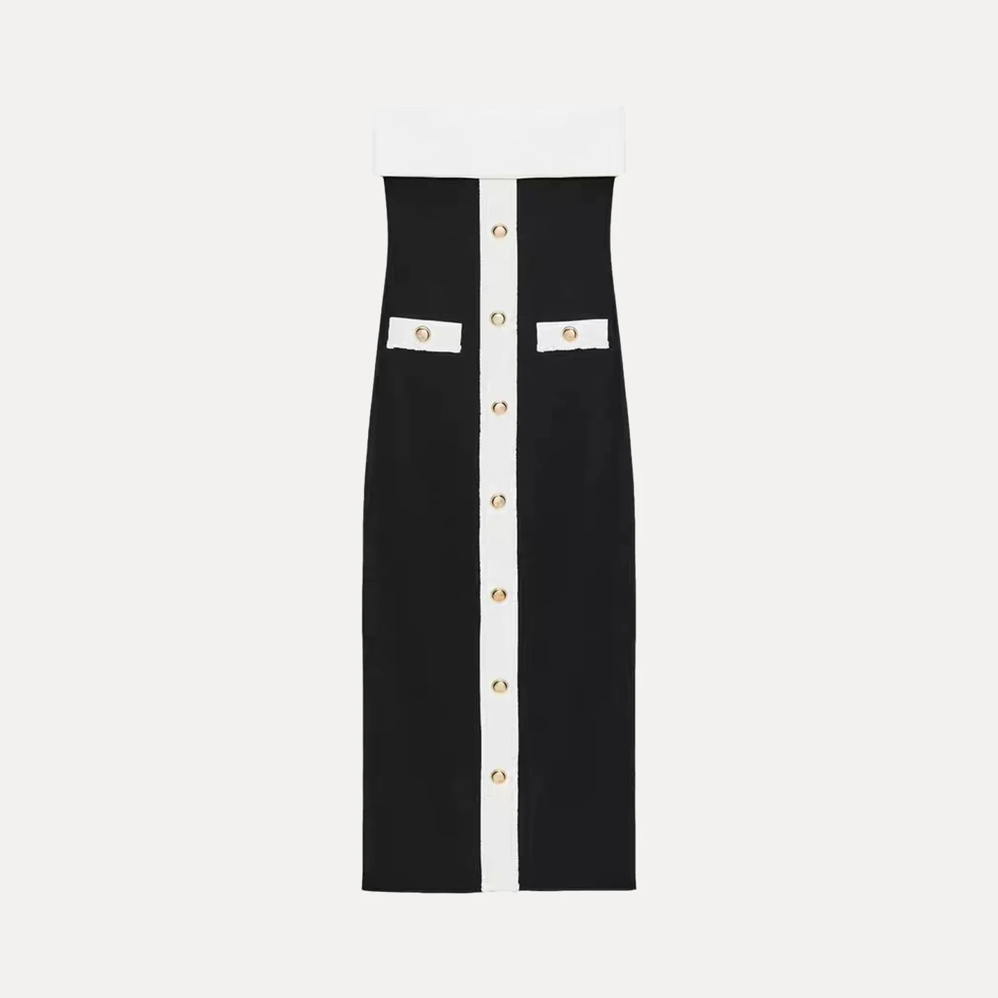 Ele a Elastic Strapl Dr Faionable Women's Sle خريف 2025 Z 558426 ملابس يومية للسيدات مواد أخرى