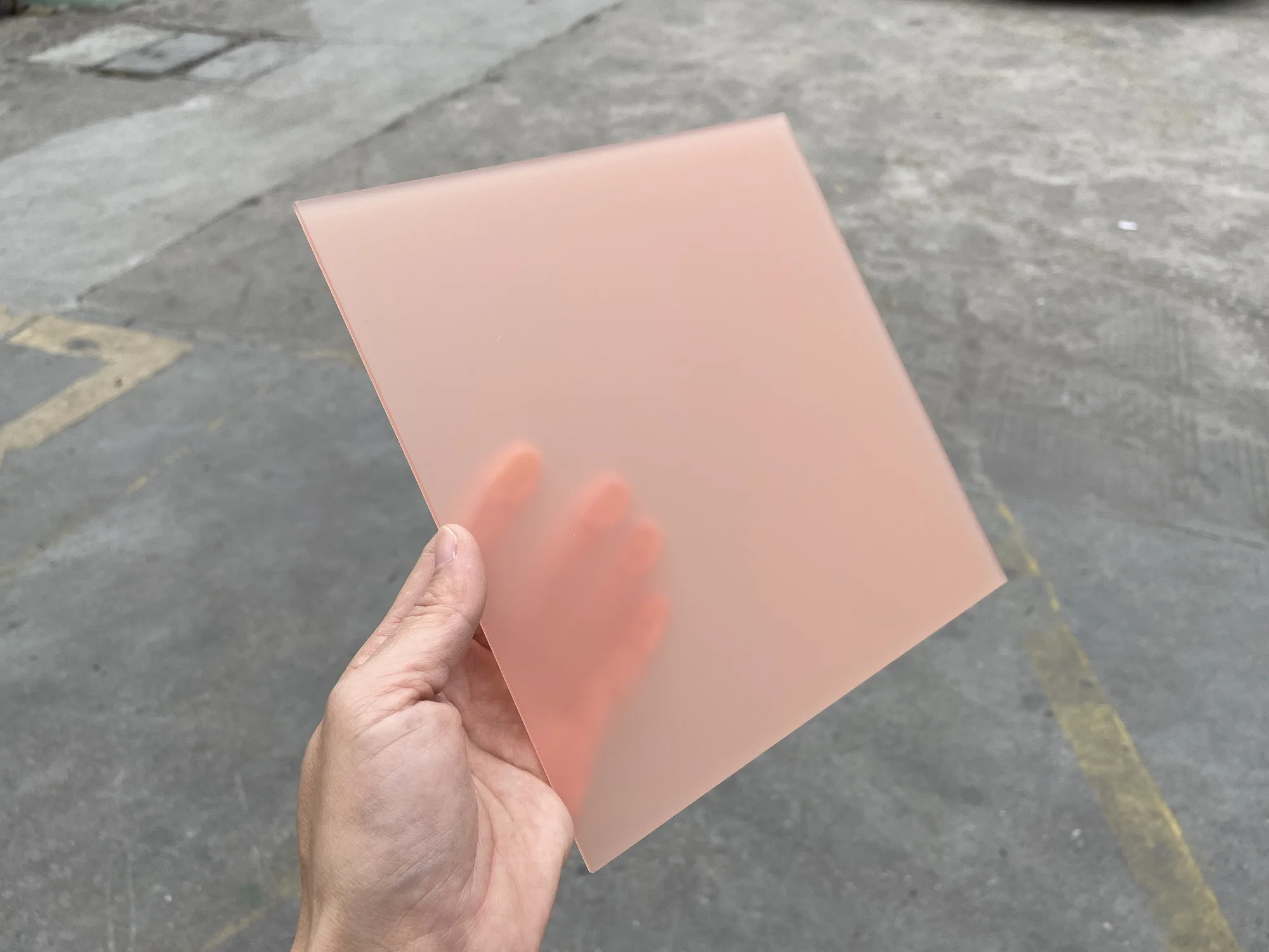 Box Plaat 3mm Licht Roze Matte Acryl: De Perfecte Oplossing voor DIY, Signage en Display