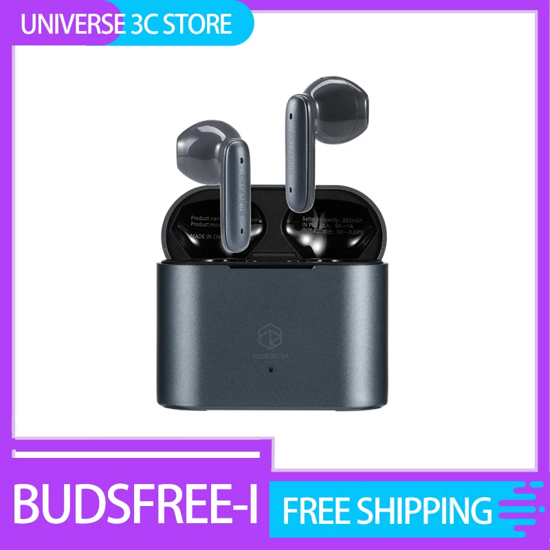 

Budsfree-I Earphone Bluetooth In-Ears Earbuds Long Endurance Moving Coil Outdoor Gaming Accessories For Office Sport Gifts