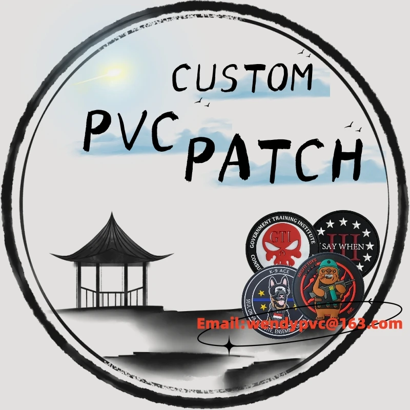 Custom Pvc Patch Patch 50 pcs Rubber Badge 2D 3D Tactical Arm Patch Custom Size Size pvc Patch