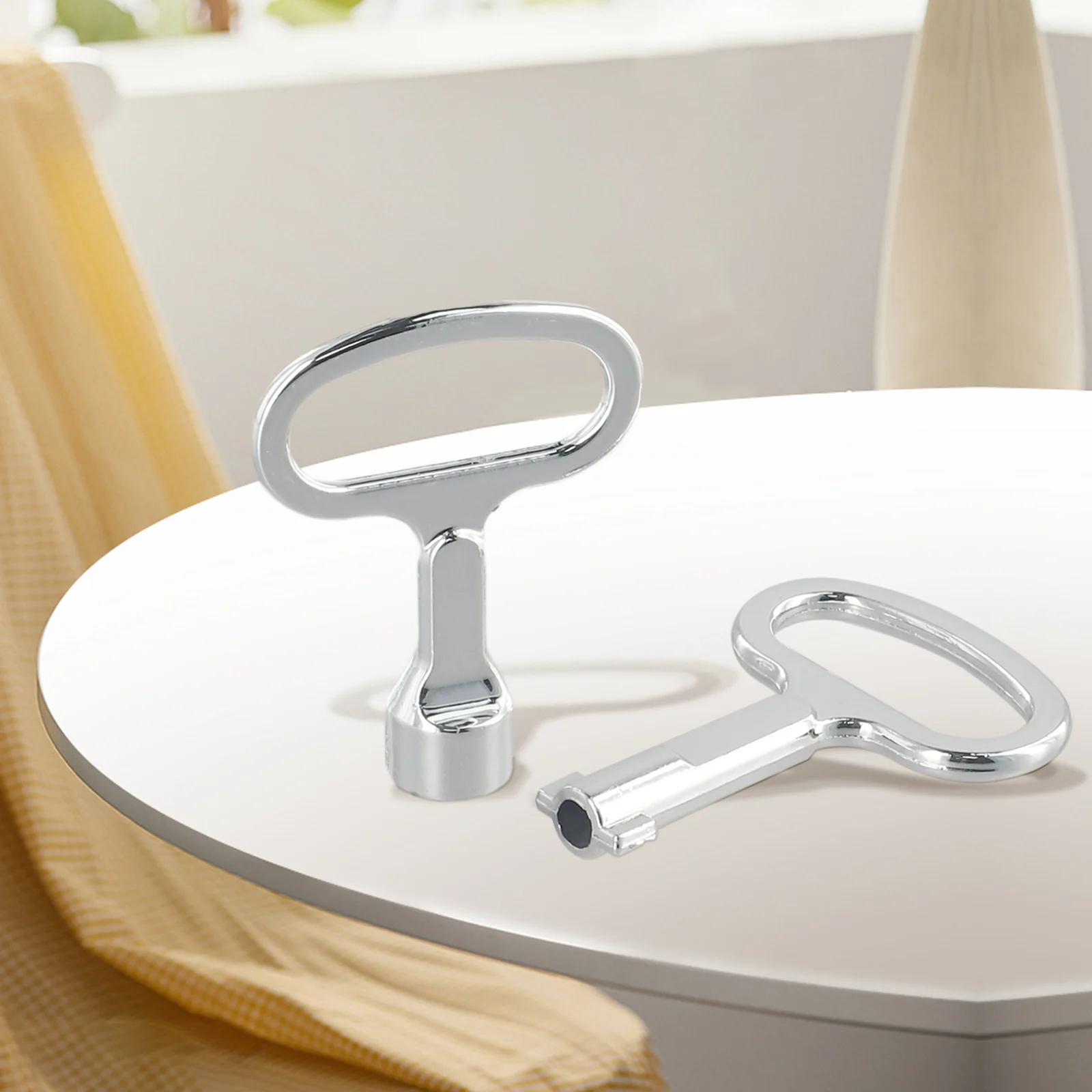 Sturdy Key Wrench Mini Cabinet Drawer Electrical Elevator Valve Small Switch Triangle Easy To Use Control Cabinet