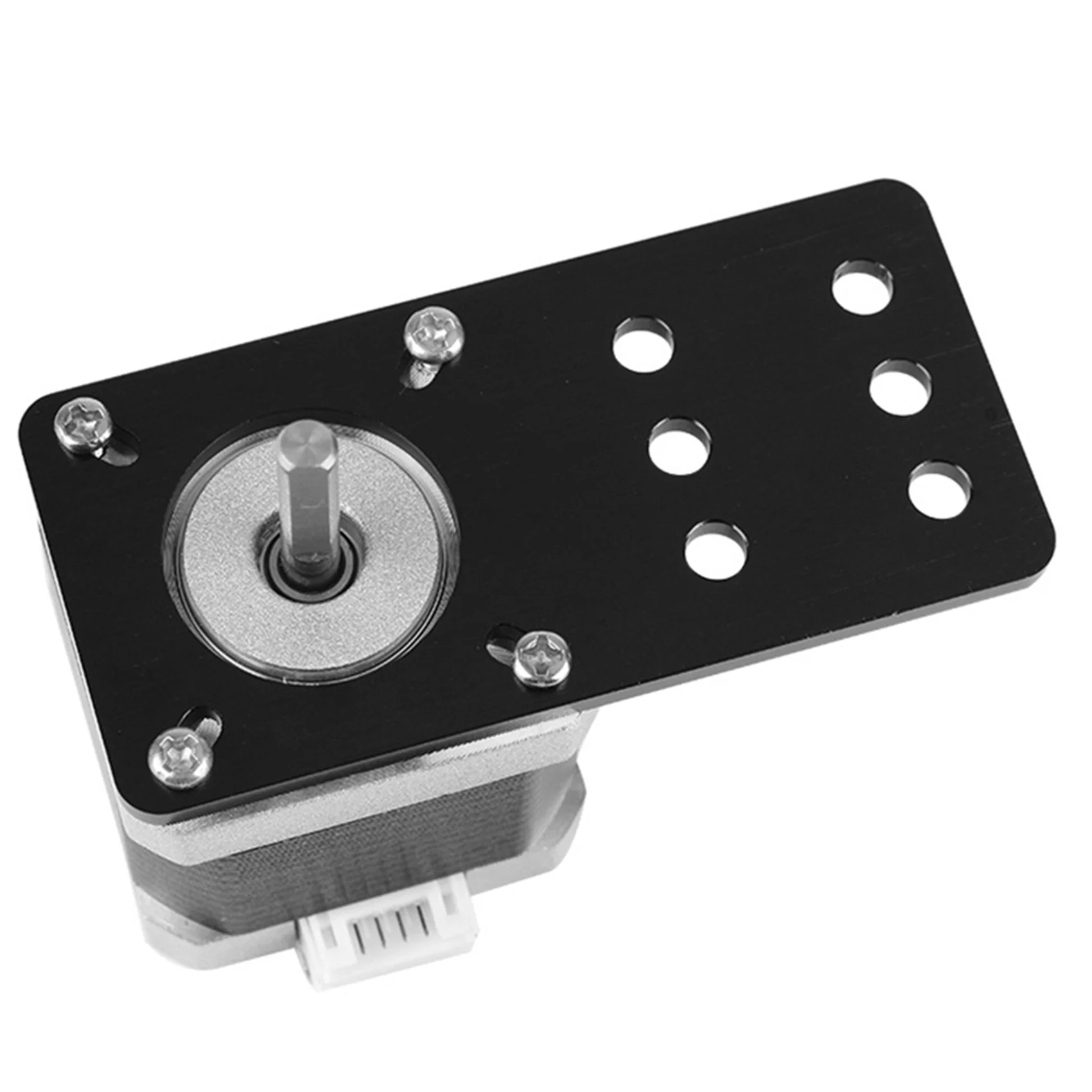طابعة AA49 2X ثلاثية الأبعاد - لوحة تثبيت محرك متدرج Nema 17 من الألومنيوم لطابعة CNC ثلاثية الأبعاد لأجزاء Openbuilds CNC
