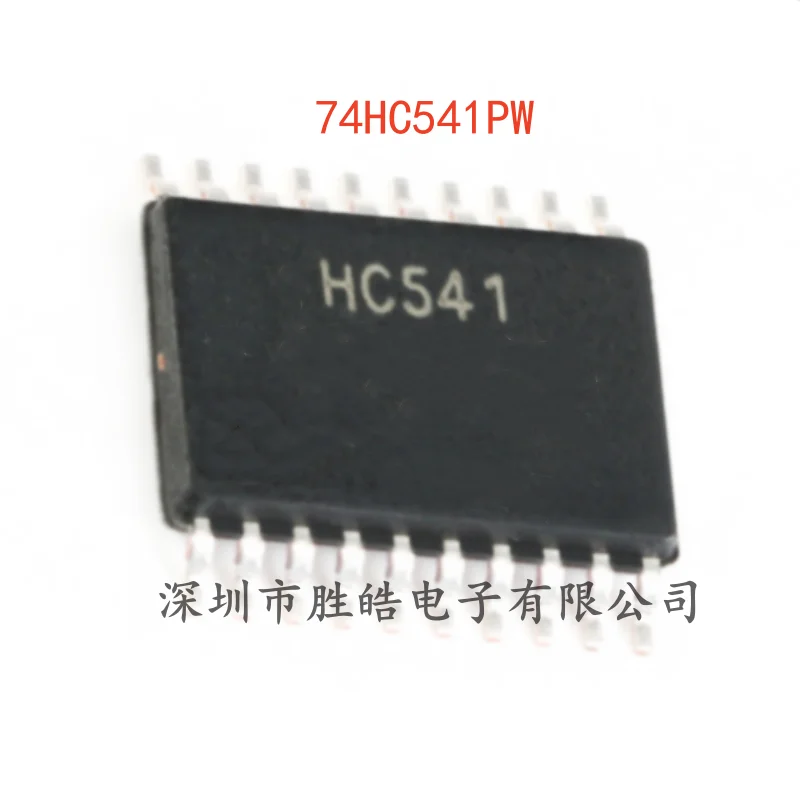 (10PCS)  NEW  74HC541PW , 118   Tri-State Output 8-Way Buffer /  Driver Chip     TSSOP-20   74HC541PW   Integrated Circuit