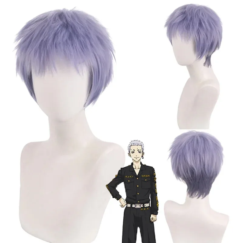 طوكيو المنتقمون تأثيري مجموعة ميكي دراكن تاكيميتشي Hanagaki باجي كيسوكي أنيمي شعر مستعار للحفلات jk؛ 6