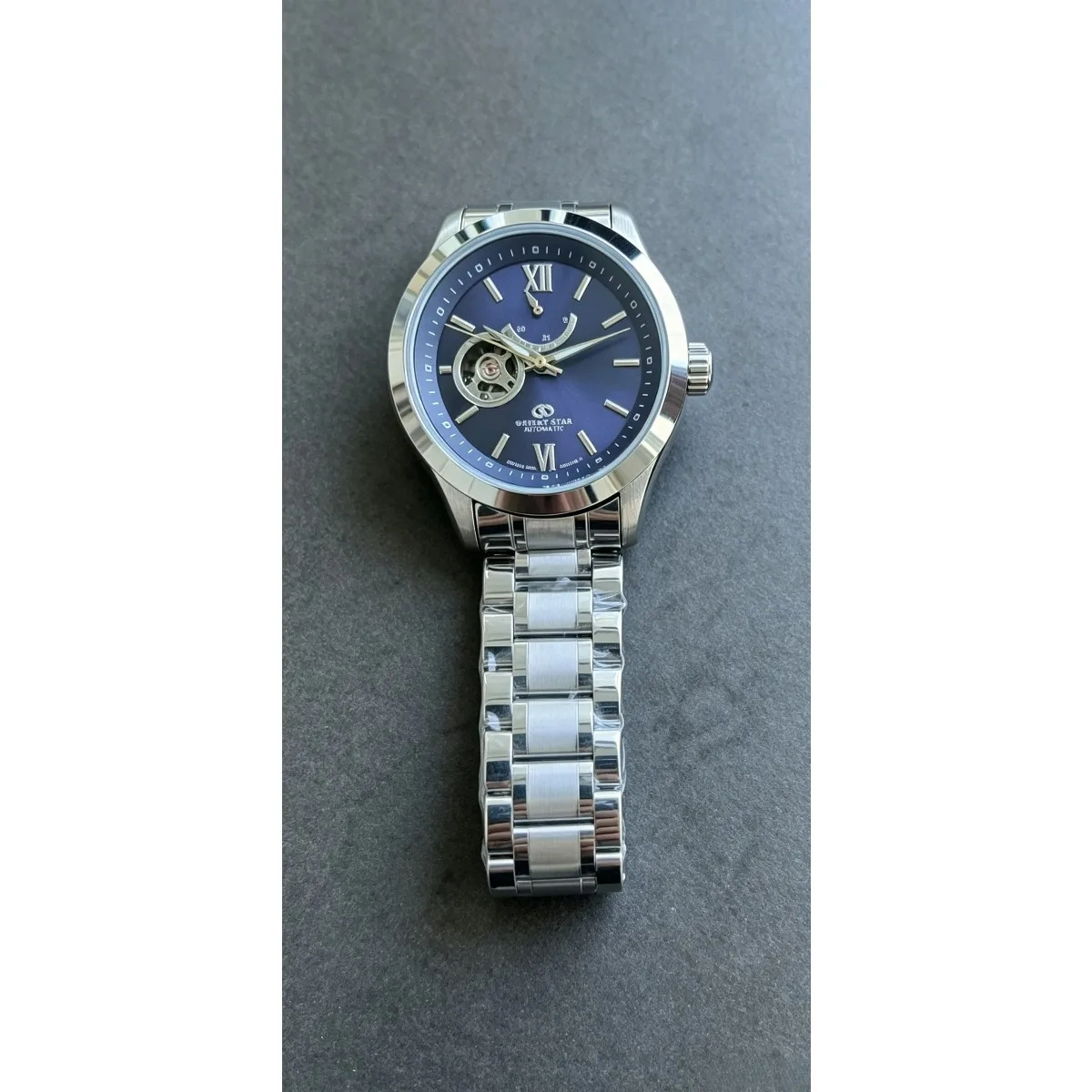 New Two-Pin Semi-Mechanical Watch, Casual Business Fashion Men's Watch, Stainless Steel Steel Belt Watch, Life Waterproof