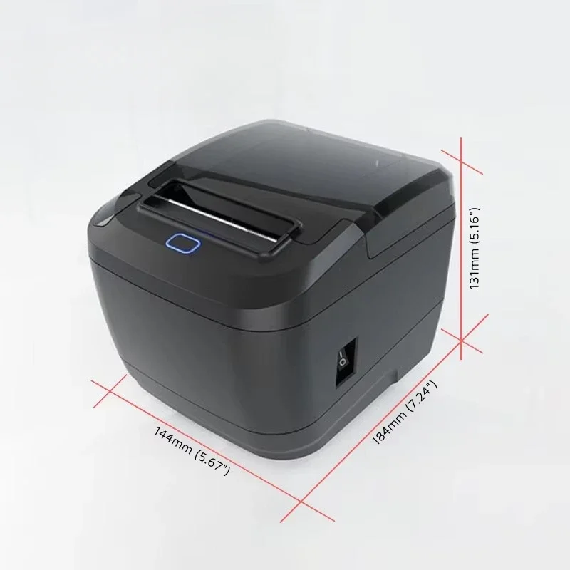 Inkless Printer, Take-Out Paper Sticker Roll Printer Thermal Label Printer