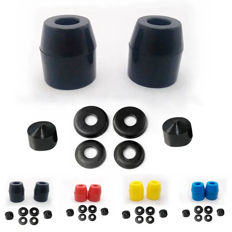 รถบรรทุกสเก็ตบอร์ด Rebuild Kit Bushings เครื่องซักผ้าจุดถ้วยโช้คอัพสําหรับ 7in วงเล็บ Roller สเก็ตบอร์ดสเก็ตบอร์ดอะไหล่