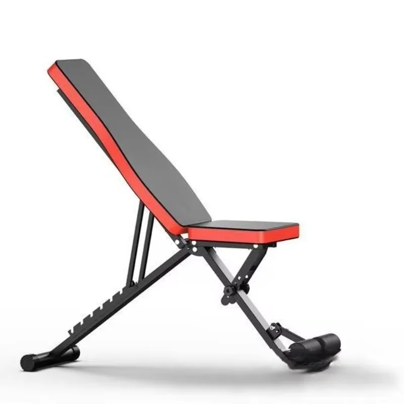 Factory Direct Foldable PU 10kg Dumbbell Bench Sit-Up Board Home Press Fitness Chair Exercise