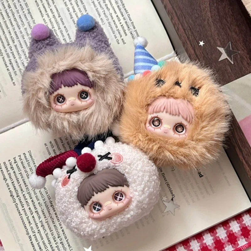 

New Maymei Crazy Circus Series Blind Box Trendy Play Plush Doll Bag Pendant Decoration Doll Handmade Halloween Birthday Gift