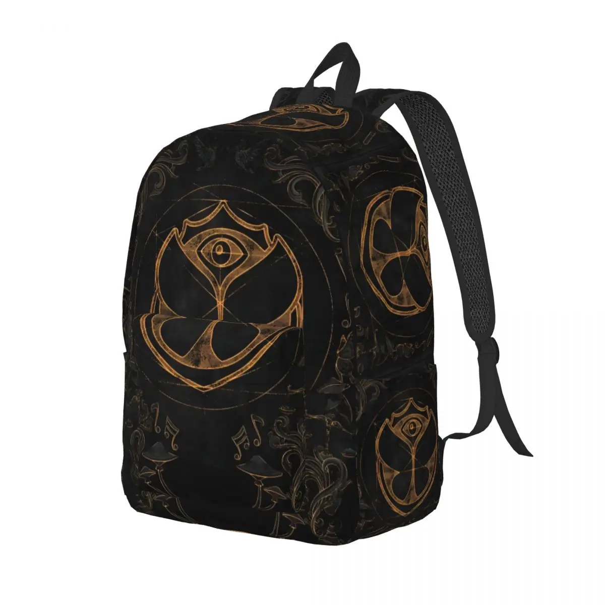 Tomorrowlands Music Festival Symbol Backpack Gift High School Electric Dance DJ Daypack Men Women Laptop Computer Shoulder Bag