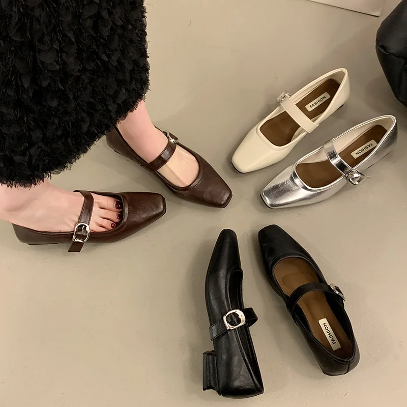 

Ladies 2025 Spring Fashion New High Heels Pointed High Heels T-strap Party Women's High Heels