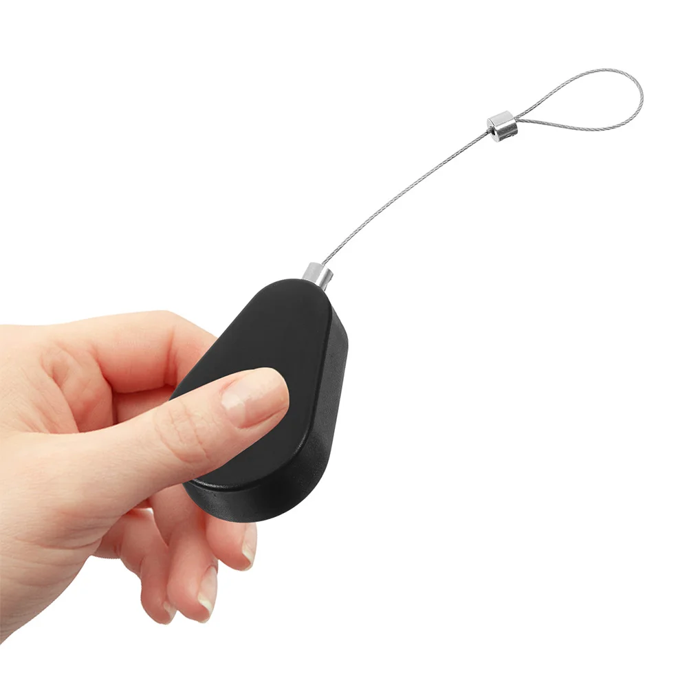 2 pcs Anti- Pull Box Cable Holder Loss Equipment Electronic Product Case Merchandise Automatic Retractable Telescopic