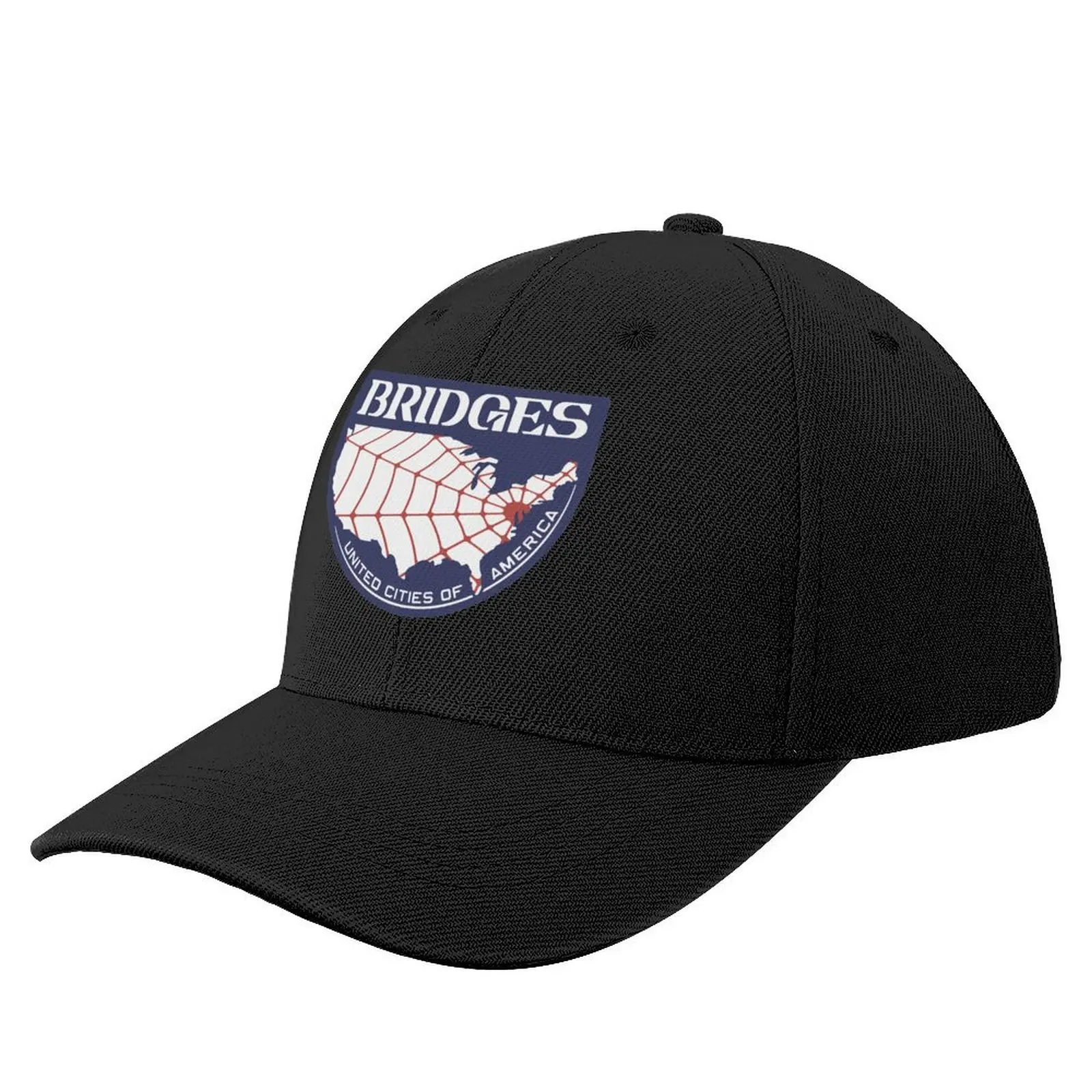 

Bridges Logo V2 Baseball Cap derby hat hard hat cute western Hat Elegant Women's Hats Men's