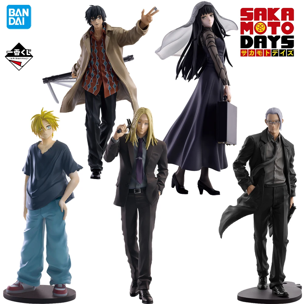 

Bandai Ichiban Kuji SAKAMOTO DAYS Vol.2 Nagumo Shin Asakura Shishiba Big Buddha Taro Sakamoto Фигурка Модель Натуральная игрушка в штучной упаковке