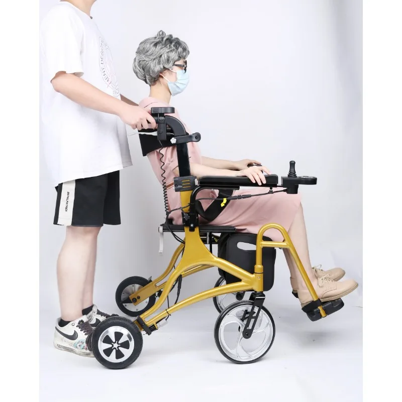 Leichte elektrische Kinderwagen Walker Rolla tor Walker für Rehabilitation Walker für ältere Menschen 500w Motor