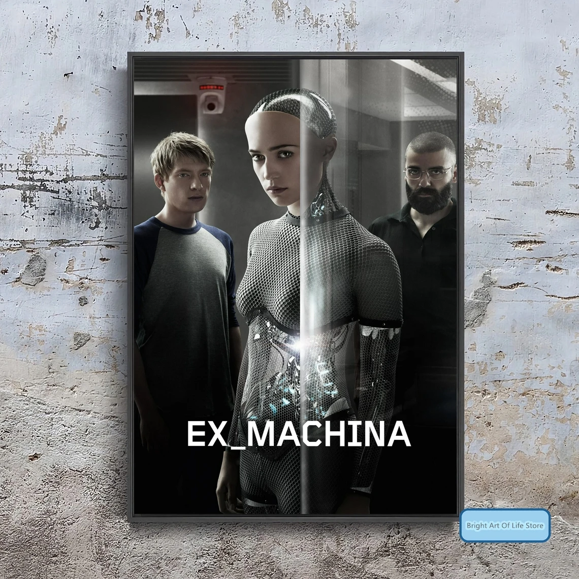 Ex Machina ملصق الفيلم ديكور المنزل طلاء جدران (بدون إطار)