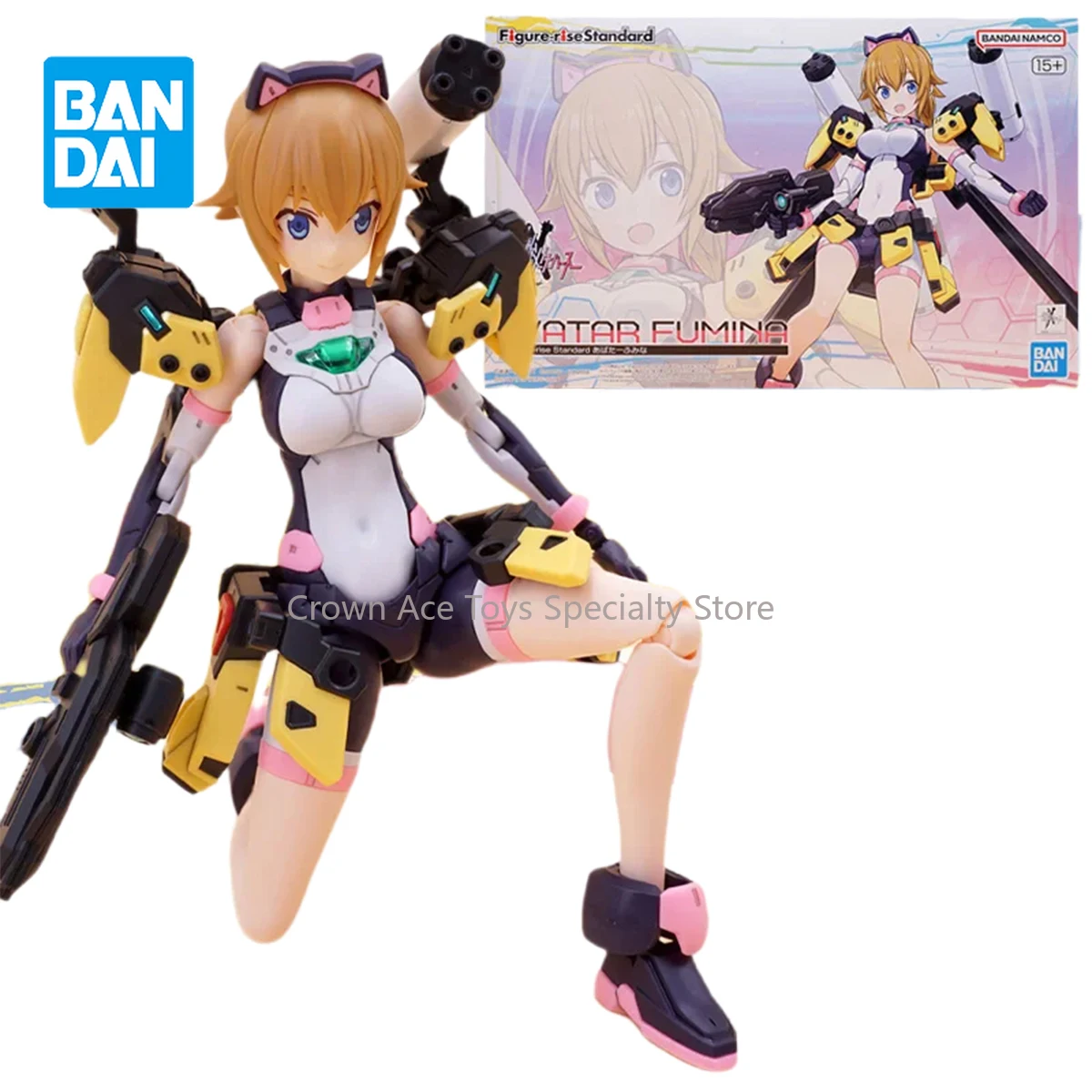 

Bandai Figure-Rise Standard FRS Model Gundam Build Metabas AVATAR FUMINA Anime Action Figure Assembly Model Kit Trendy Toys Gift