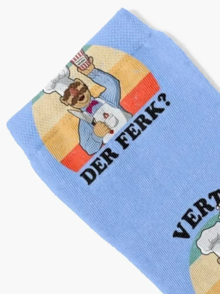 Vert der ferk Swedish Chef Vintage Retro Socks sport sports and leisure retro Children's Men's Socks Luxury Women's