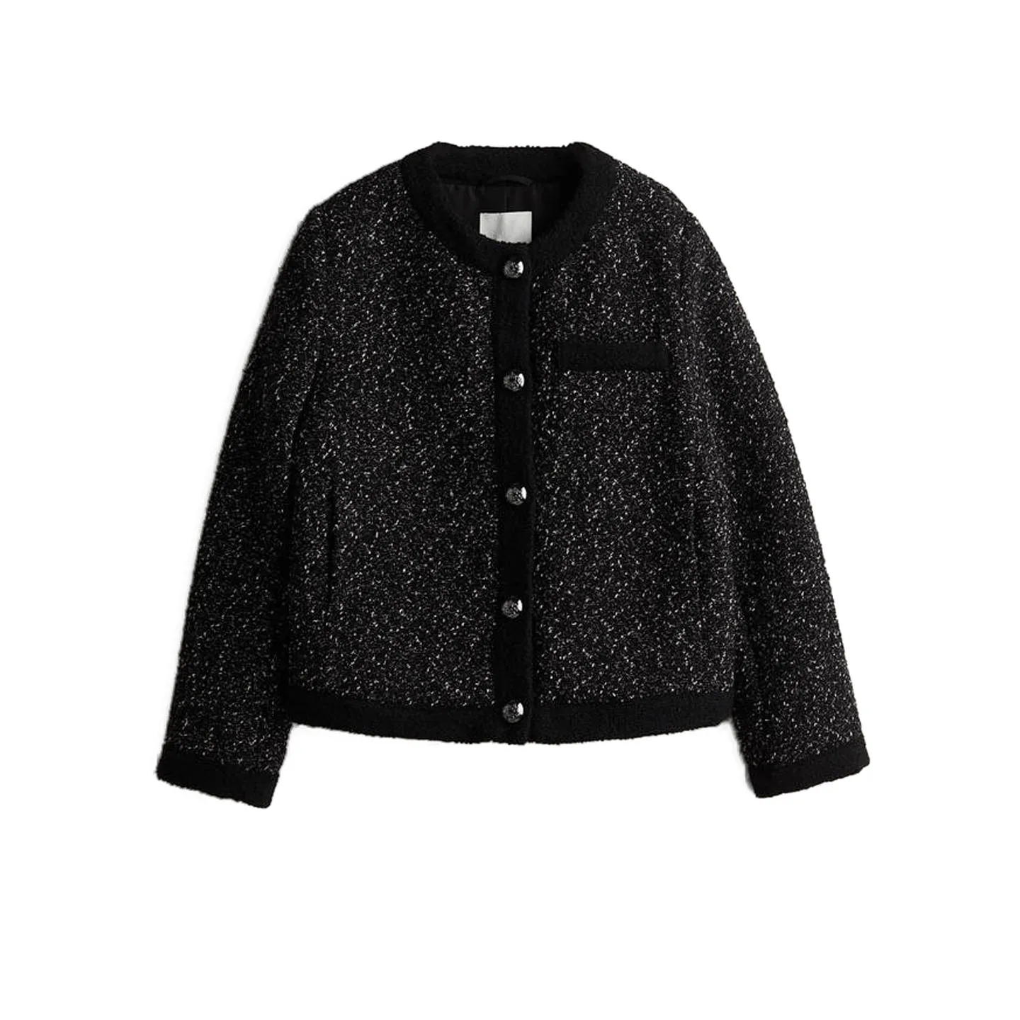 

Осень 2023, новое круглое пальто Ne Long Sve с текстурой на одной пуговице, теплое женское пальто из полиэфирного волокна прямого кроя...