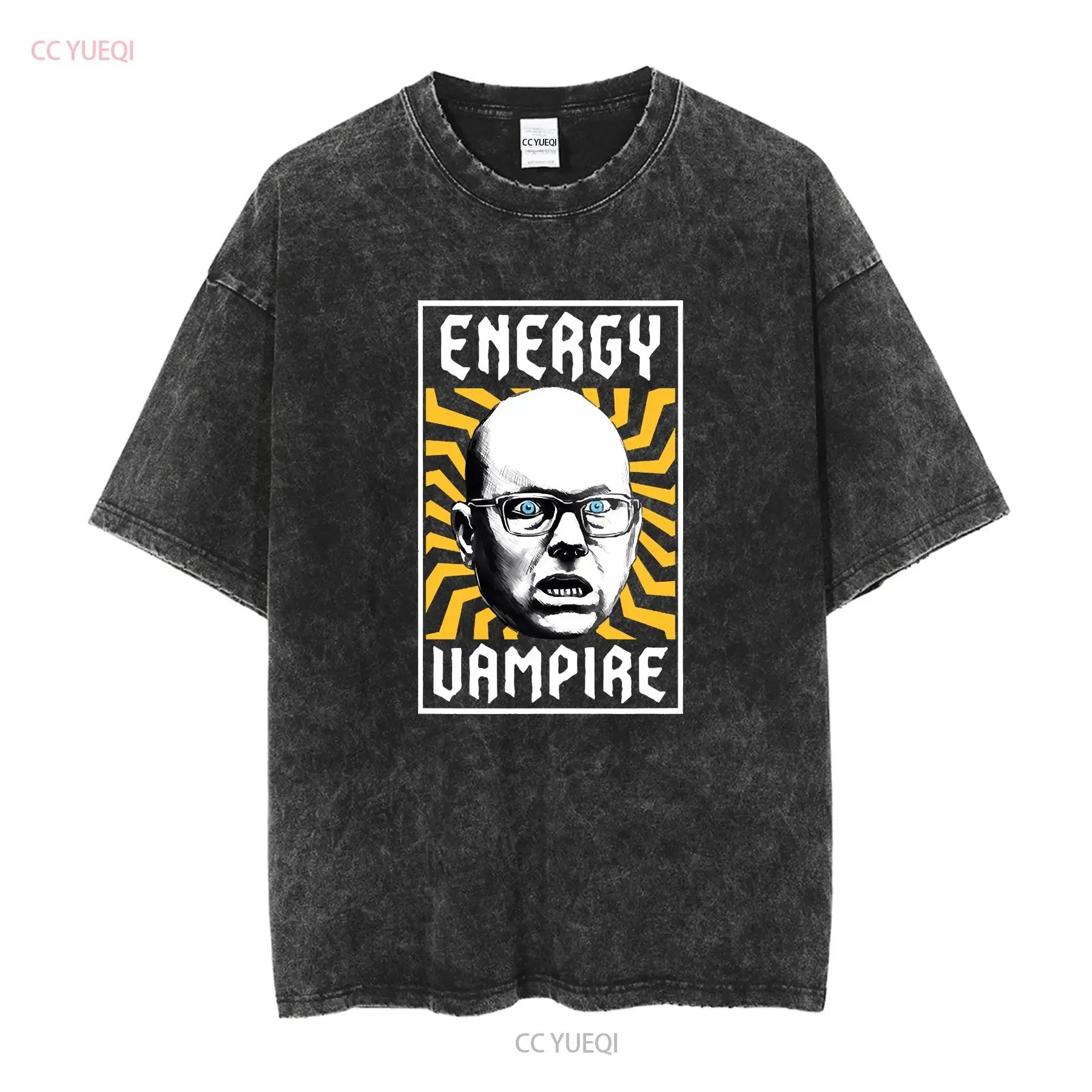 More Energy Boring Yellow What We Do In The Shadows Vintage T Shirt Colin Robinson long or short sleeves vintage Washed
