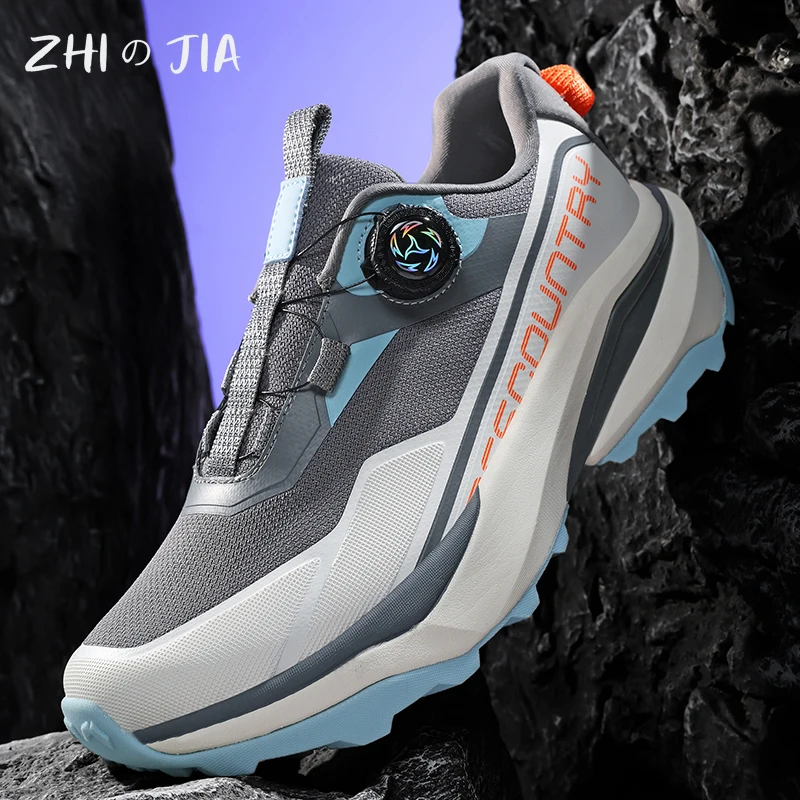 

Мужская обувь для активного отдыха и путешествий: комфортные повседневные кроссовки с дышащей сеткой и поворотной застежкой для весеннего сезона