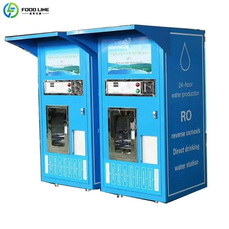 

Customized Purified Water Vending Machine Coin Operated Self-Service Water Dispenser for Community