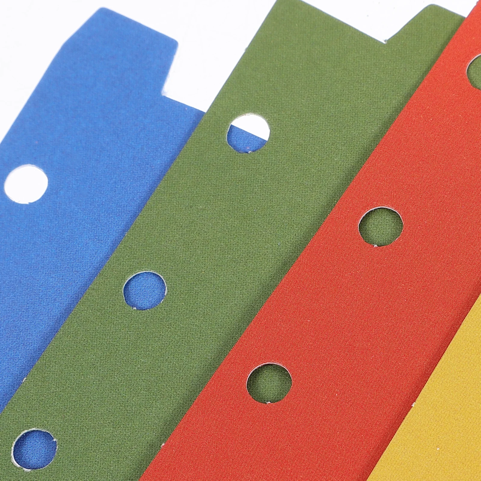2Sets Binder Dividers Notebook Index Tabs Paper Page Markers Office Folder Organizers Loose Leaf Page Classification Labels