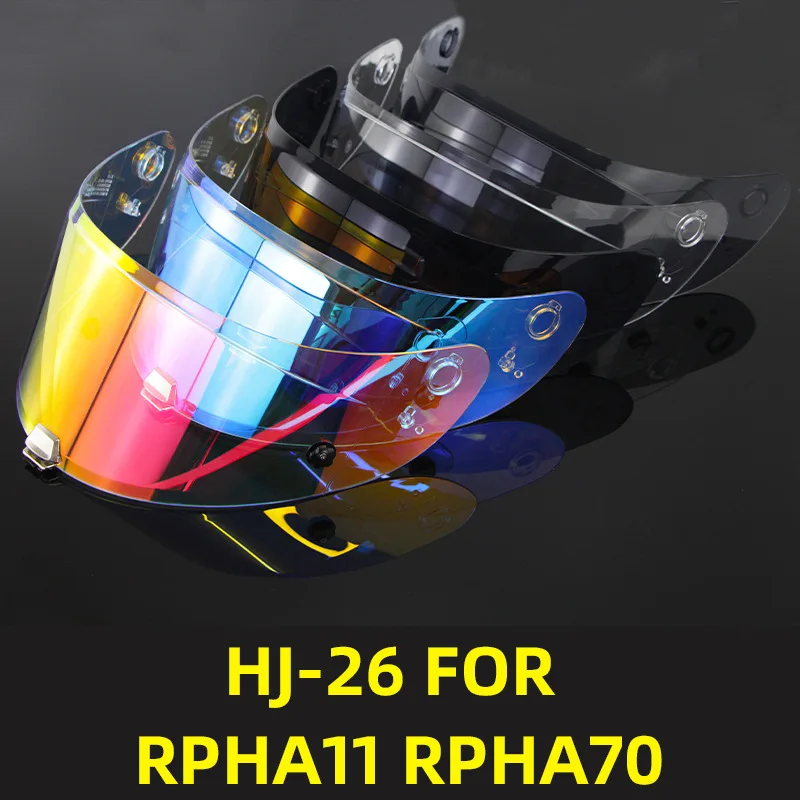 

Motorcycle helmet lenses HJ-26 are compatible with RPHA11 and RPHA70 models REVO night vision helmet lenses