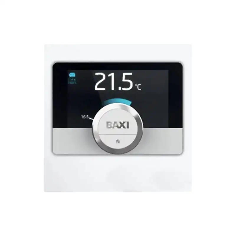 Smart Home Wall-Mounted Chronothermostat with Wi-Fi Module and GTW16 Boiler Adapter Kit