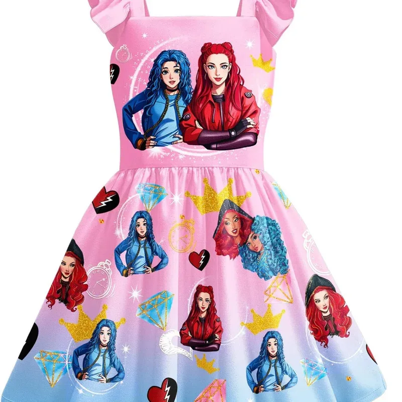 أحفاد 4 أحفاد 4 فستان تنكري بأكمام طائرة 10216 10217