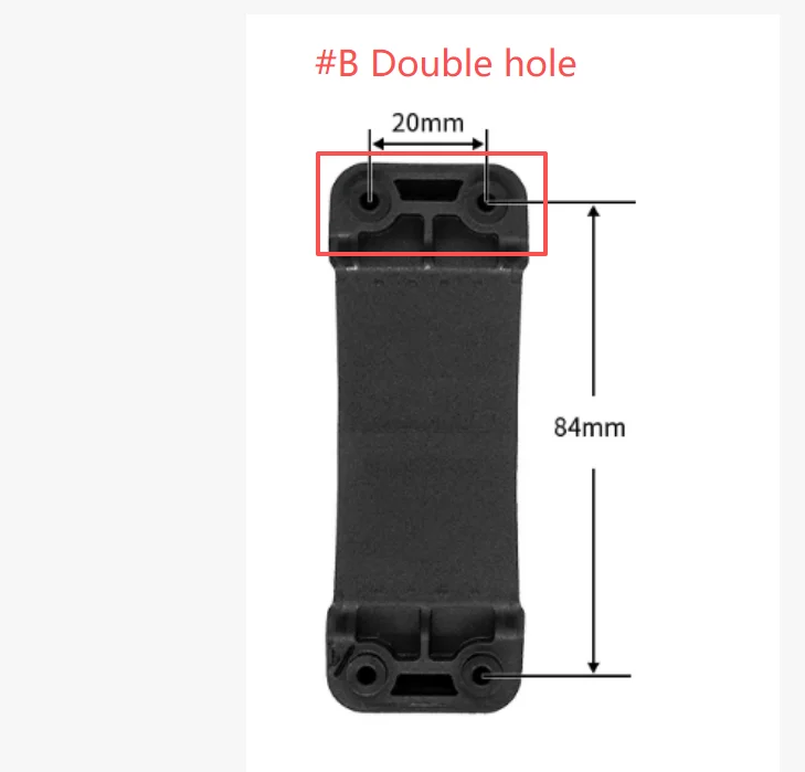 1 PCS Suitable for Samsonite Suitcases Hinge Luggage Hinge Repair Accessories Base A  B Single Hole  Double Hole